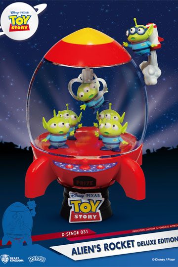 Toy Story D-Stage PVC Diorama Alien's Rocket Deluxe Edition 15 cm