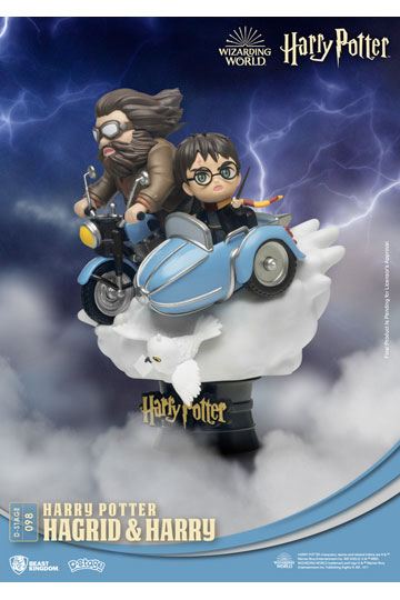 Harry Potter D-Stage PVC Diorama Hagrid & Harry New Version 15 cm