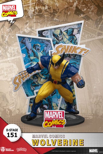 Marvel D-Stage PVC Diorama Wolverine 16 cm