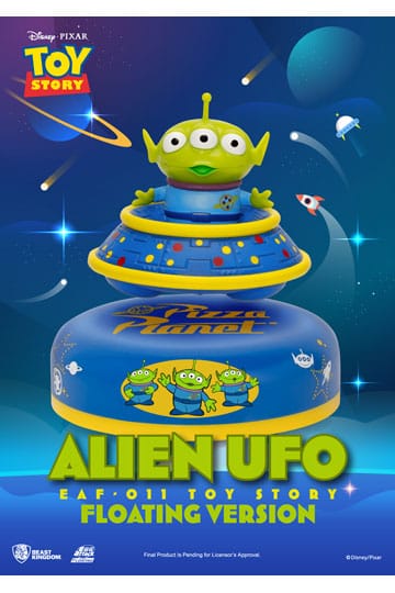 Oyuncak Hikayesi Yumurta Saldırısı Yüzen Model Uzaylı UFO 6 cm