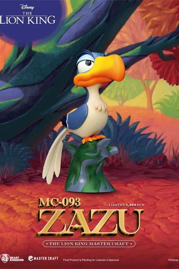 Disney Master Craft Statup The Lion King Zazu 20 cm