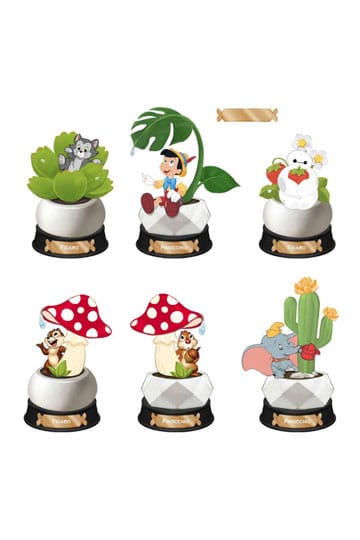 Disney Mini Diorama Stage Statues Love Plants Series 12 cm Assortment (6)