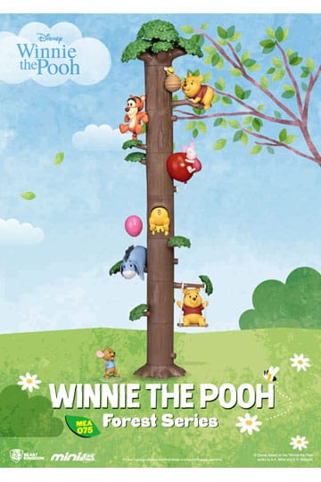 Disney Mini Egg Attack Figur 12 cm Winnie The Pooh Forest Series Sortiment (6)