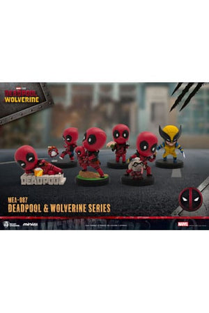 Deadpool 3 Deadpool & Wolverine Series Mini Egg Attack Figures 8 cm