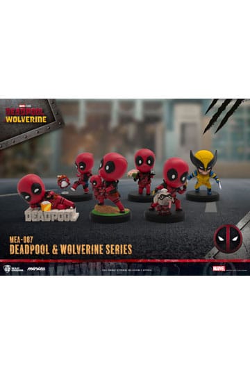 Deadpool 3 Deadpool & Wolverine Series Mini Egg Attack figure 8 cm