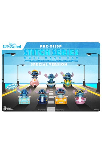 Lilo & Stitch Pull Back Cars Blind Box 6-Pack Special Edition