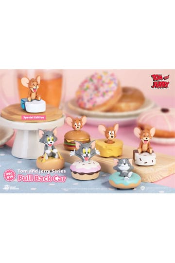 Tom & Jerry Pull Back Cars Blind Box 6-Pack