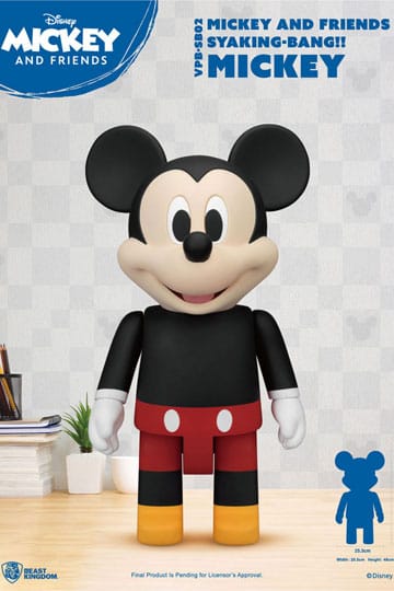 Disney Syaing Bang Vinyl Bank Mickey and Friends Mickey 48 cm