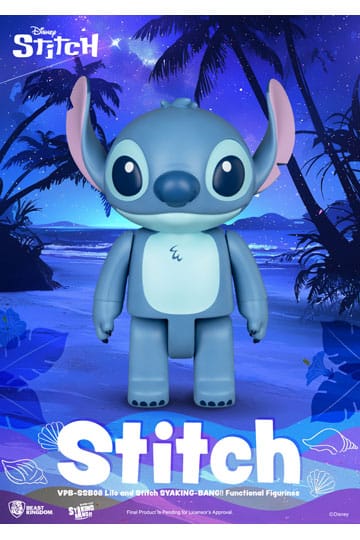 Lilo & Stitch Syaking Bang Vinyl Bank Stitch 30 cm