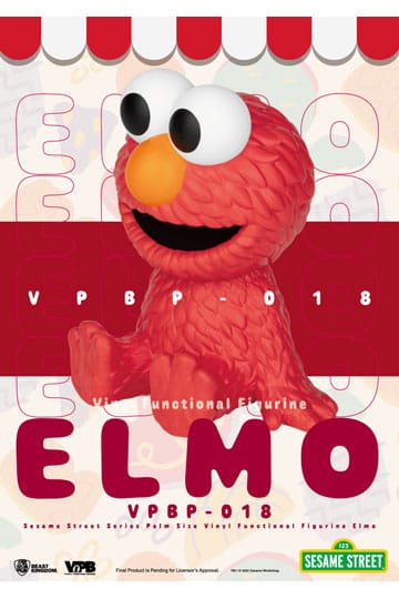 Sesamstraße Sparschwein Vinyl Elmo 12 cm