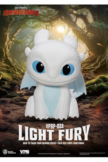 Hur man tränar din drak Piggy Vinyl Bank Light Fury 12 cm