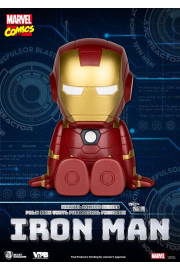 Salvadanaio in vinile classico Marvel Comics Iron-man 12 cm
