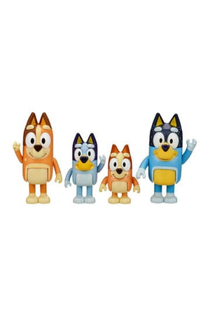 Bluey Action Figures 4 Pack