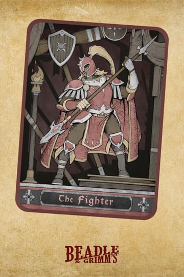 Karakter Sınıfı Epic RPG Zar Set Fighter (15)