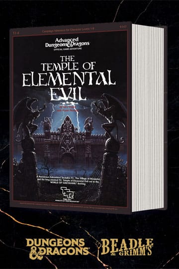 Dadi del modulo classico Dungeons & Dragons Imposta il Tempio del Elemal Evil (7)