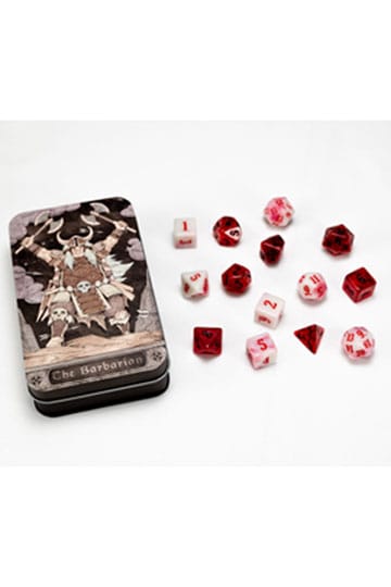 Klasični razred Classic RPG kockice set Barbar (13)