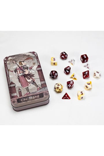 Character Class Classic RPG Dice Set Bard (14)