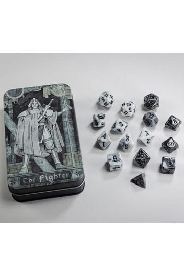 Character Class Classic RPG Dice Set Fighter (15)