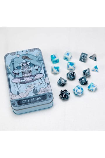 Classe personaggio Classic RPG Dice Dice Set Monk (16)