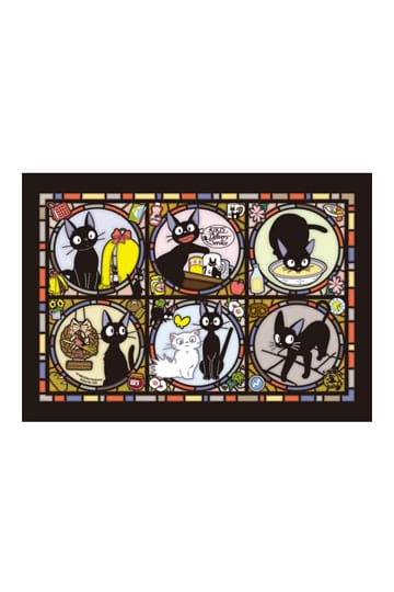 Kiki's Delivery Service Jigsaw Puzzle Stained Glass Jiji's everyday