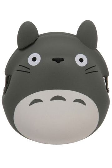 Mi Vecino Totoro Mini Monedero de Silicona Totoro gris 9 cm