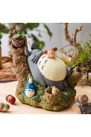 My Neighbor Totoro Music Box Mei taking a nap 14 cm