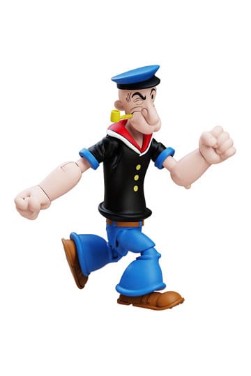Popeye Actionfigur Welle 03 Popeye 1. Aussehen schwarzes Hemd