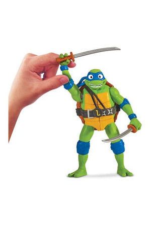 Teenage Mutant Ninja Turtles: Mutant Mayhem Ninja Shouts Action Figur Leonardo 14 cm