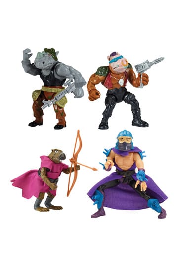 Teenage Mutant Ninja Turtles Aksiyon Figürleri 10 cm Klasik Mutant Çeşitli Dalga 4 (12)