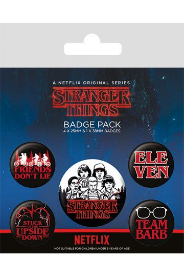 Pulsanti a pin-back di Stranger Things Person