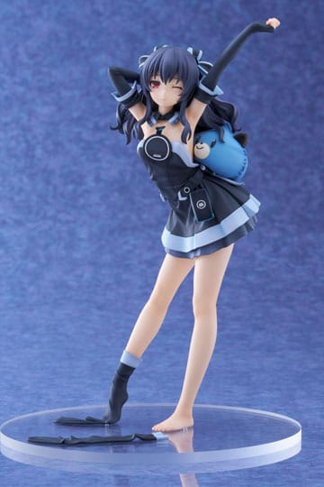 Hyperdimension Neptunia Statue 1/8 Neptunia Uni Wake Up Overseas Edition 20 cm