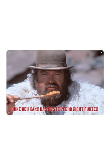 Bud Spencer Tin Sign Bohnen 20 x 30 cm