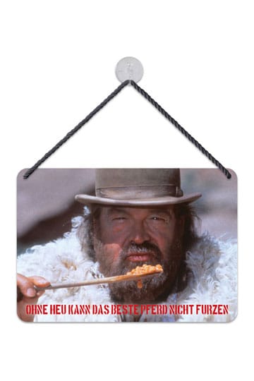 Bud Spencer Tin Sign Bohnen 16,5 x 11,5 cm