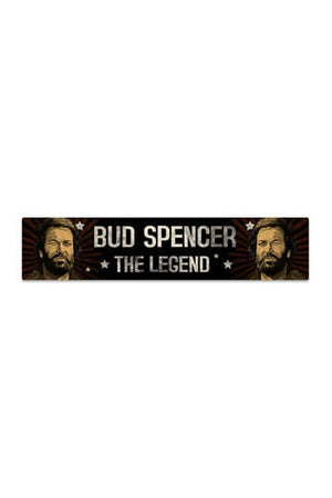 Bud Spencer Tin Sign med magneten legenden 16 x 3,5 cm
