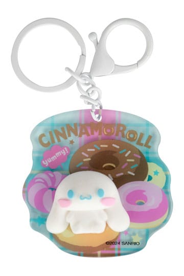 Sanrio 3D Akrilik Keychain Cinnamoroll