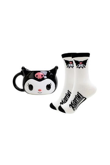 Sanrio 3D krus og sokkersett Kuromi