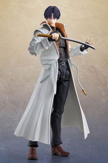 Rurouni Kenshin: Meiji kılıç ustası romantik hikaye S.H. Figuarts aksiyon figürü Aoshi Shinomori 17 cm