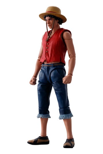 Tek Parça S.H. Figuarts aksiyon figürü Monkey D. Luffy (Netflix) 14 cm