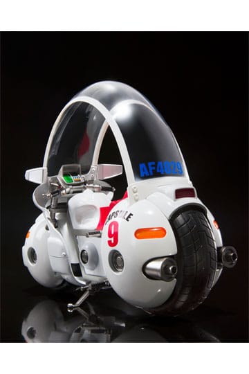 Dragon Ball S.H. Figuarts Voertuig met figuur Bulma's motorfiets Hoipoi Capsule nr. 9 17 cm