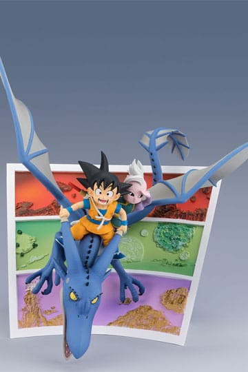 Dragon Ball Figuarts ZERO PVC Heykeli Son Goku (mini) ve Supreme Kai (mini) Harika Maceraya Hoş Geldiniz! 23 cm