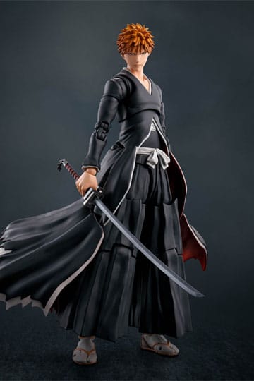 Bleach S.H. Figuarts Action Figur Ichigo Kurosaki GetSugatensho 16 cm