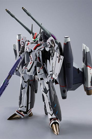 Macross Frontier DX Chogokin Action Figure Tornado Messiah Valkyrie Alto Saotome Use Revival Ver. 25 cm