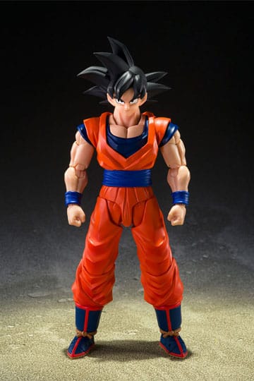 Dragon Ball Z S.H.Figuarts Action Figur Son Goku (Den Godhjertede Saiyan) 14 cm