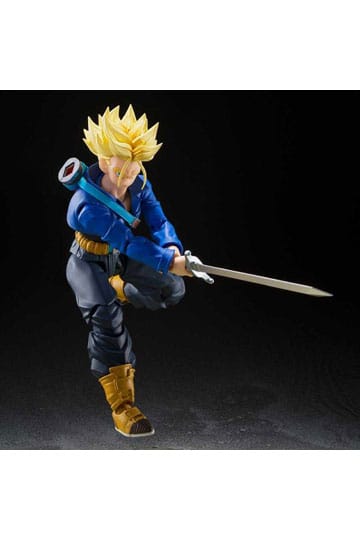 Dragon Ball Z S.H. Figuarts Action Figure Super Saiyan Trunks Il Ragazzo del Futuro 14 cm