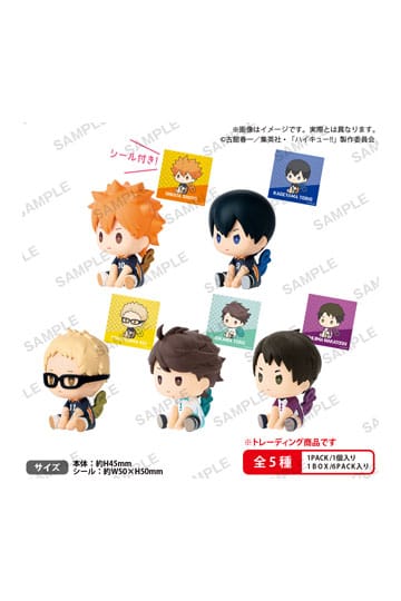Haikyu!! Petatto Clockwork PVC Figurer Vol.1 5 cm Sortiment (6)