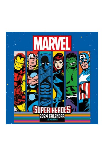 Marvel Calendar 2024 Super Heroes