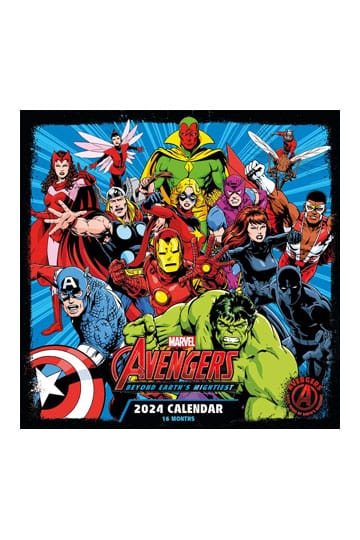 Calendario Marvel 2024 Avengers