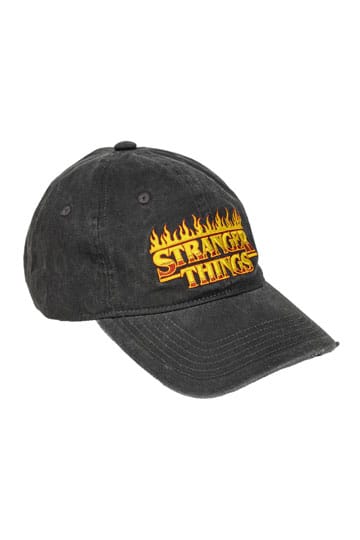 Stranger Things Baseball Cap Logo Burning