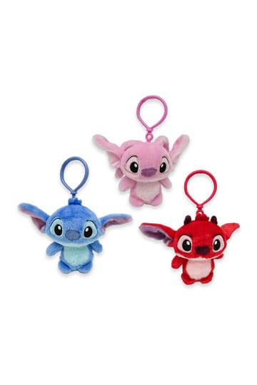 Lilo & Stitch Plys nøgleringe 12 cm sortiment (24)