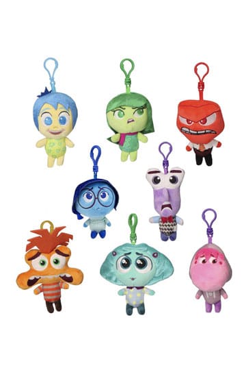 Llaveros de Peluche Inside Out 12 cm Surtido (24)